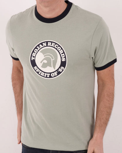 Trojan Spirit Of 69 T-Shirt Salbeigrün