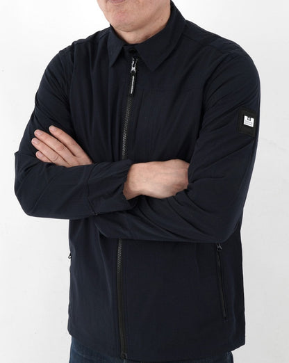 Weekend Offender Pepperwood Ave Überhemd Marineblau