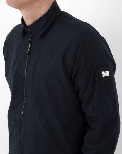 Weekend Offender Pepperwood Ave Überhemd Marineblau