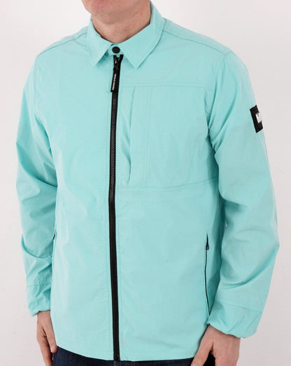 Weekend Offender Pepperwood Ave Überhemd Aqua