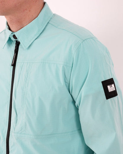 Weekend Offender Pepperwood Ave Überhemd Aqua
