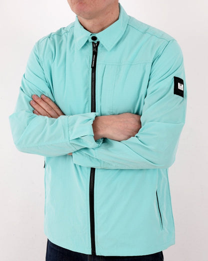 Weekend Offender Pepperwood Ave Überhemd Aqua