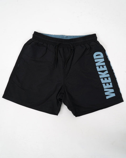 Weekend Offender Laguna Swim Shorts Black