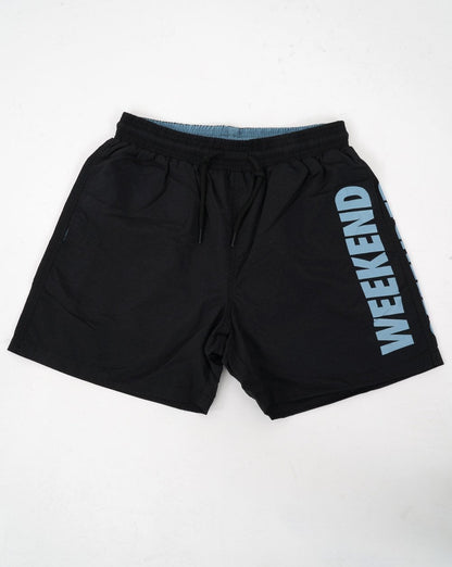 Weekend Offender Laguna Badeshorts Schwarz