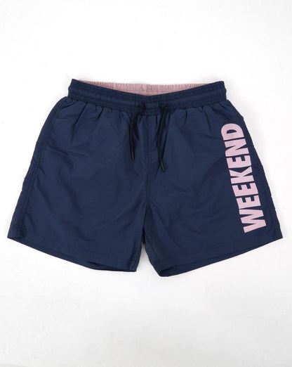 Weekend Offender Laguna Badeshorts, Marineblau