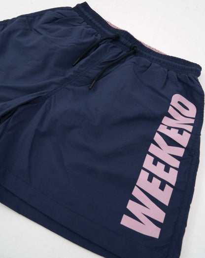 Weekend Offender Laguna Badeshorts, Marineblau