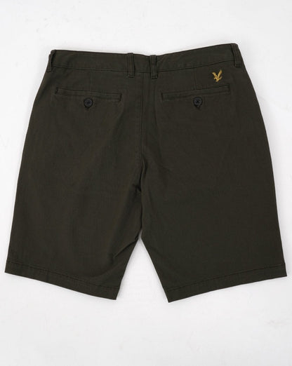 Lyle &amp; Scott Chino-Shorts Olivgrün