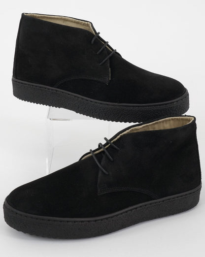 Delicious Junction Bullitt Wildlederstiefel Schwarz