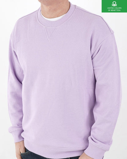 Benetton Sweatshirt Lila