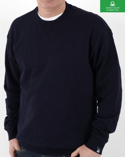 Benetton Sweatshirt Marineblau