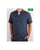 Benetton Short Sleeve Shirt Navy