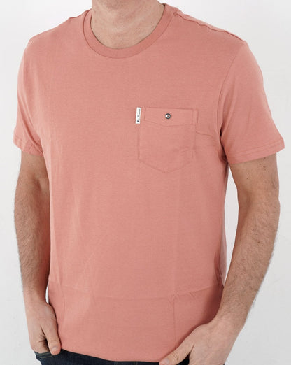 Ben Sherman T-Shirt Dunkelrosa