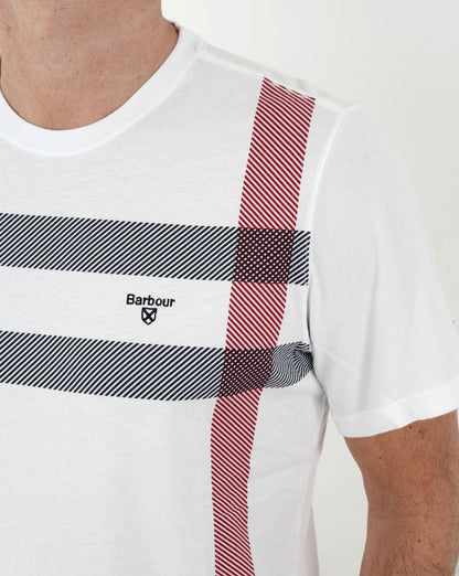 Barbour Norman T-Shirt Weiß