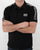 EA7 Tape Logo Polo Shirt Black