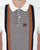 Trojan Houndstooth Panel Polo Cream/Brown/Navy
