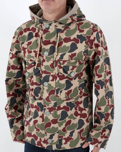 Pretty Green – Miles – Kurze Camouflage-Jacke, mehrfarbig