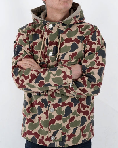 Pretty Green – Miles – Kurze Camouflage-Jacke, mehrfarbig