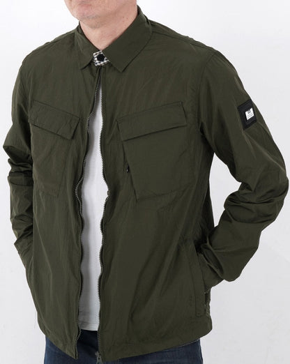 Weekend Offender Juniper Hills Überhemd Grün