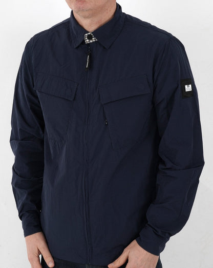 Weekend Offender Juniper Hills Überhemd Marineblau