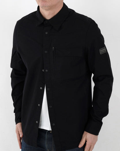 Barbour International Rapid Überhemd Schwarz