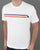 Ben Sherman Printed Chest Stripe T-shirt White