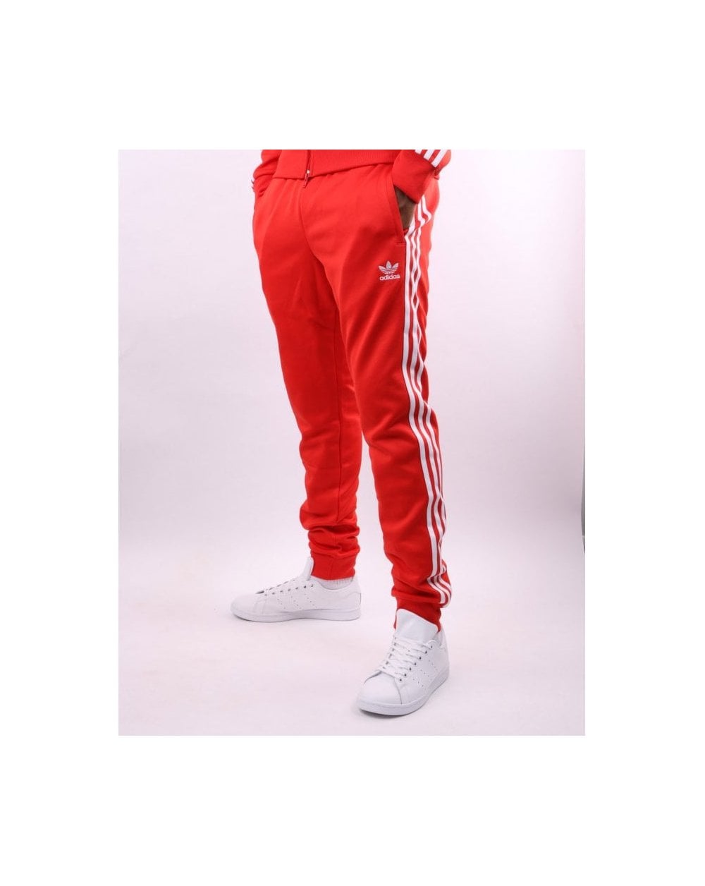 Adidas Originals Superstar Trainingshose Rot