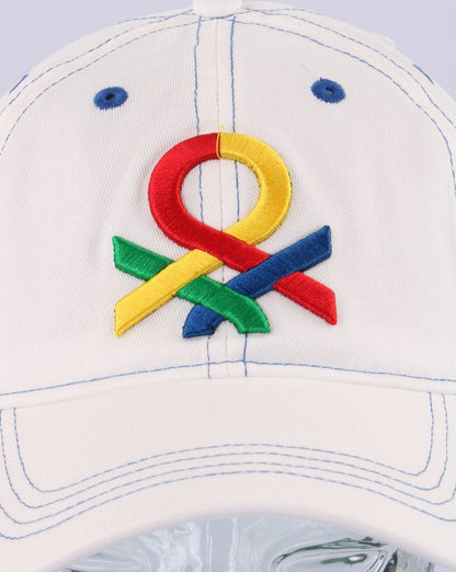 Benetton Logo Cap Weiß
