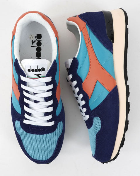 Diadora Camaro Trainers Blue /Orange