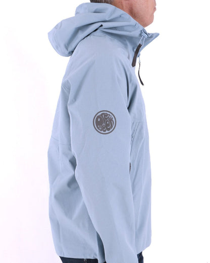 Pretty Green Cyclone Kapuzenjacke Himmelblau
