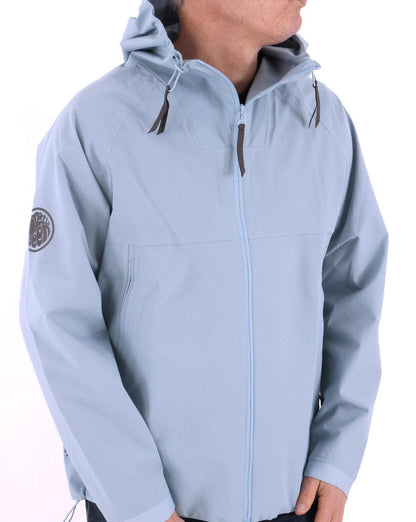 Pretty Green Cyclone Kapuzenjacke Himmelblau