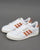 Adidas Continental 80 Stripes Trainers White/Orange