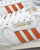 Adidas Continental 80 Stripes Trainers White/Orange