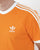 Adidas Originals 3 Stripes T Shirt Bold Orange