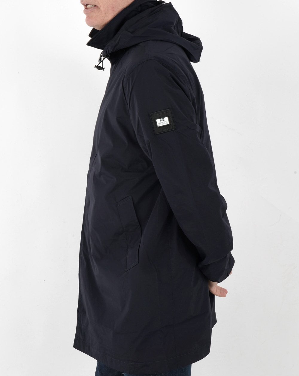 Weekend Offender Danecroft Rain Mac Navy