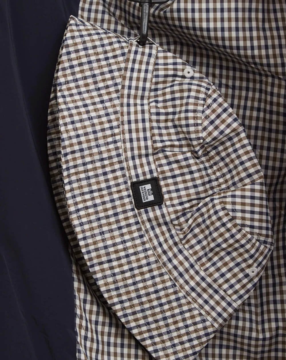 Weekend Offender Danecroft Rain Mac Navy