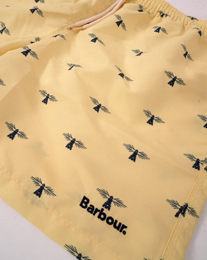 Barbour Coastal Badeshorts Zitronengelb