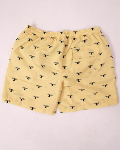 Barbour Coastal Badeshorts Zitronengelb