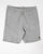 Luke Amsterdam Sweat Short Mid Grey Marl