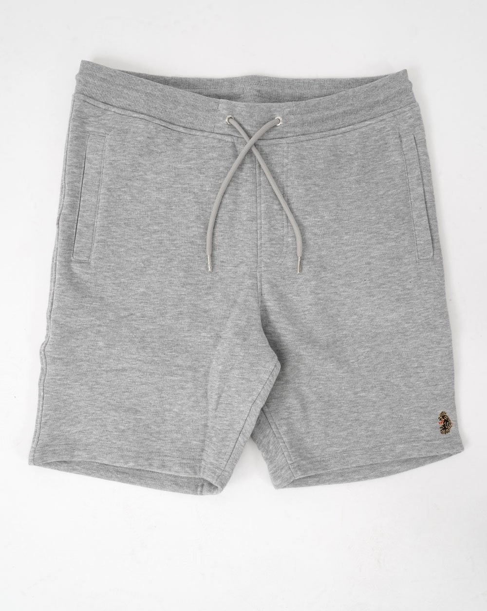 Luke Amsterdam – Sweatshorts in Mittelgrau meliert