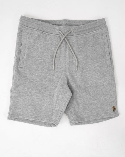 Luke Amsterdam – Sweatshorts in Mittelgrau meliert