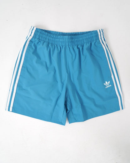 Adidas Originals 3-Streifen Trace Badeshorts Blau