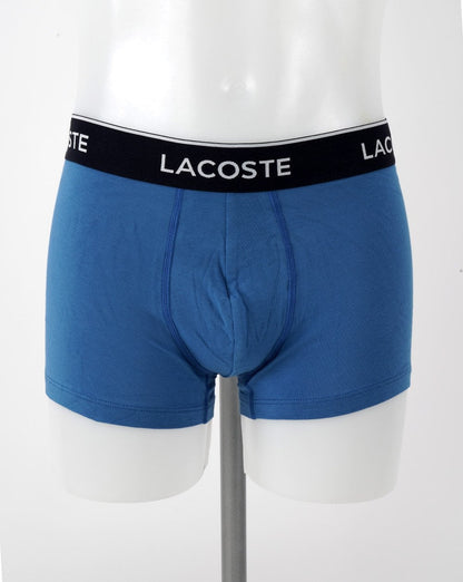 Lacoste – Dreierpack Boxershorts Himmelblau/Grau/Französischblau