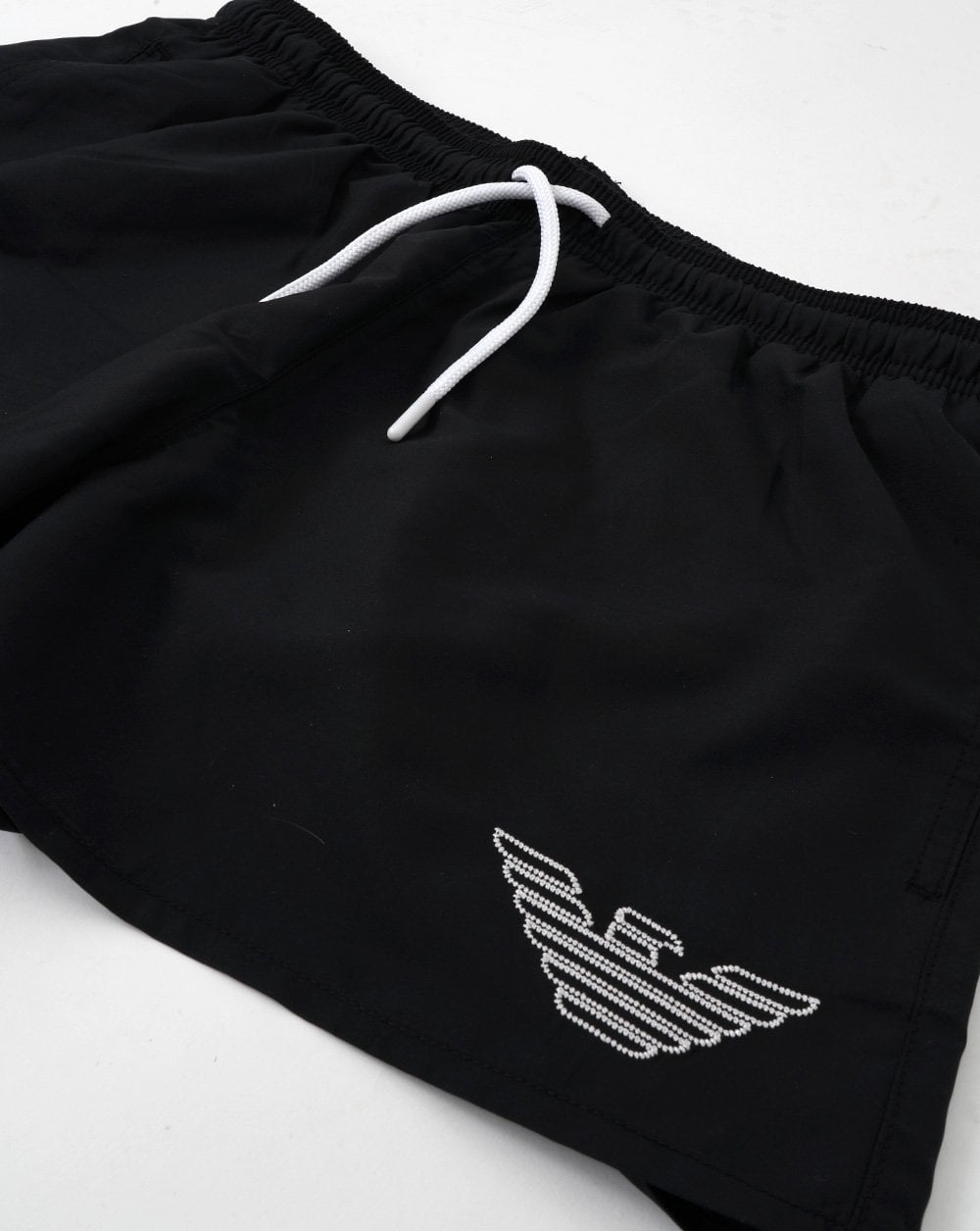Emporio Armani Eagle Swim Shorts Black