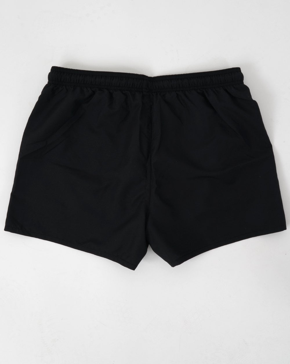 Emporio Armani Badeshorts mit Adler-Motiv in Schwarz