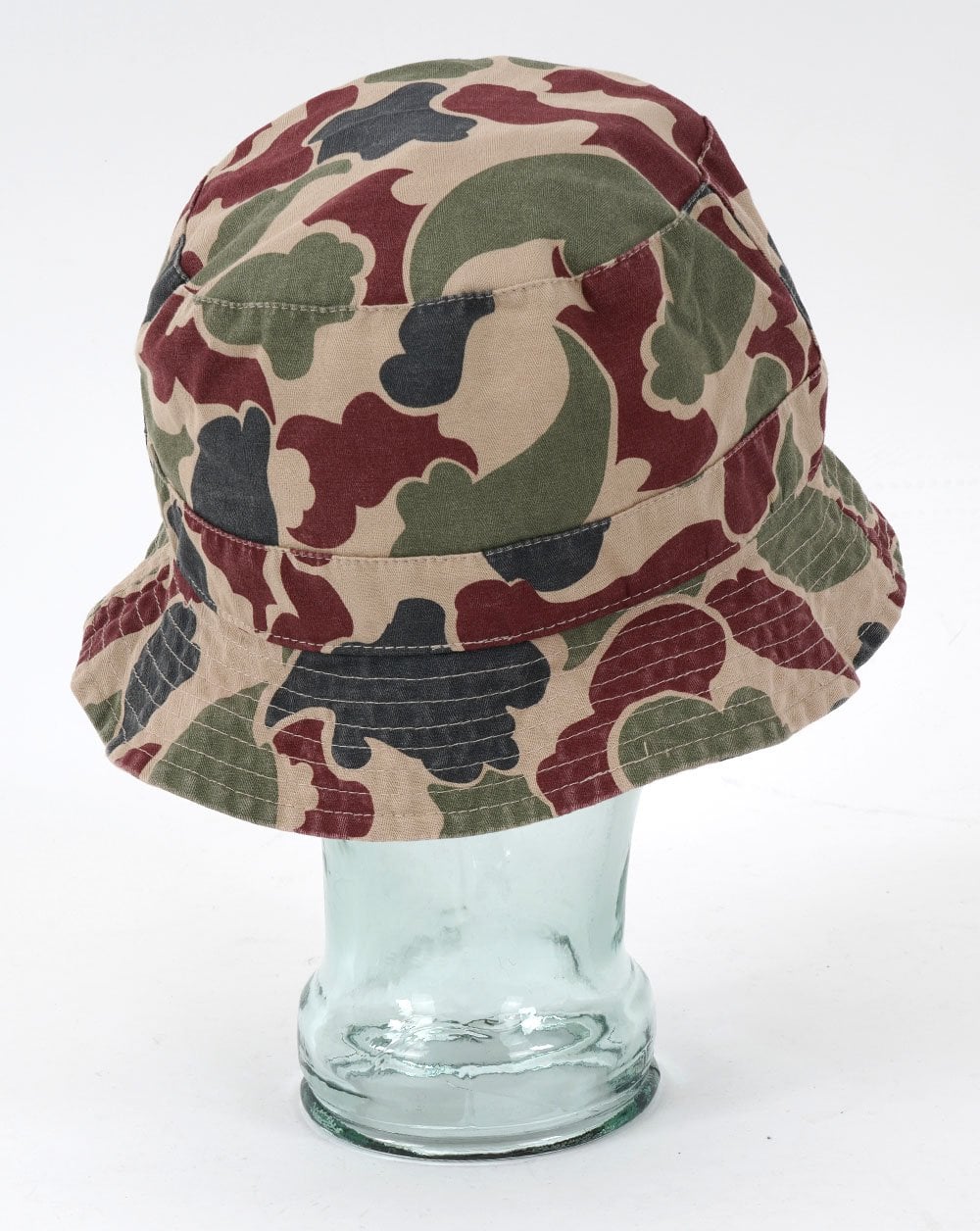 Pretty Green – Miles – Fischerhut mit Camouflage-Muster, mehrfarbig