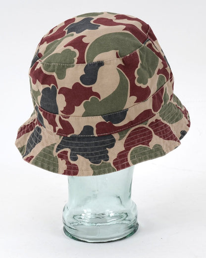 Pretty Green – Miles – Fischerhut mit Camouflage-Muster, mehrfarbig