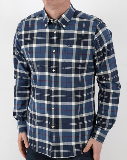 Barbour – Lewis – Maßgeschneidertes Hemd in Sommermarineblau