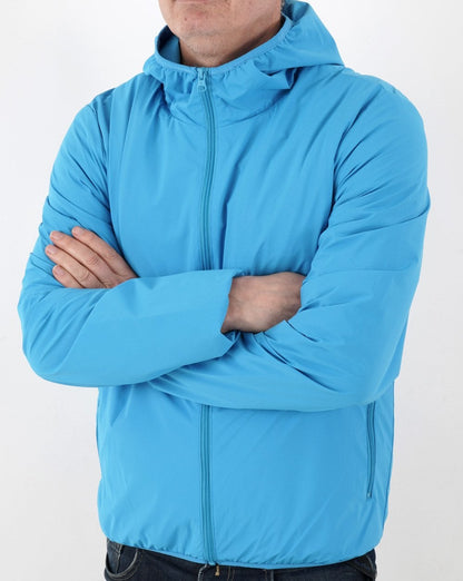 Benetton Leichte Kapuzenjacke Blau