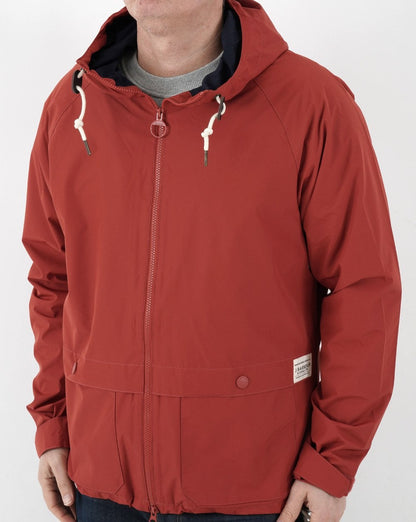 Barbour Begral Wasserfeste Jacke in Burnt Red