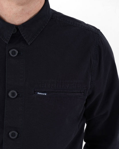 Barbour Connolly Überhemd Marineblau